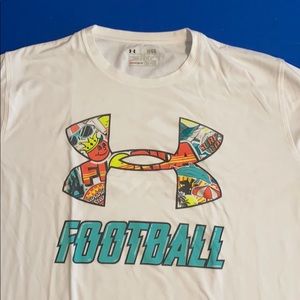 Under Armor football cotton shirt (Florida) L